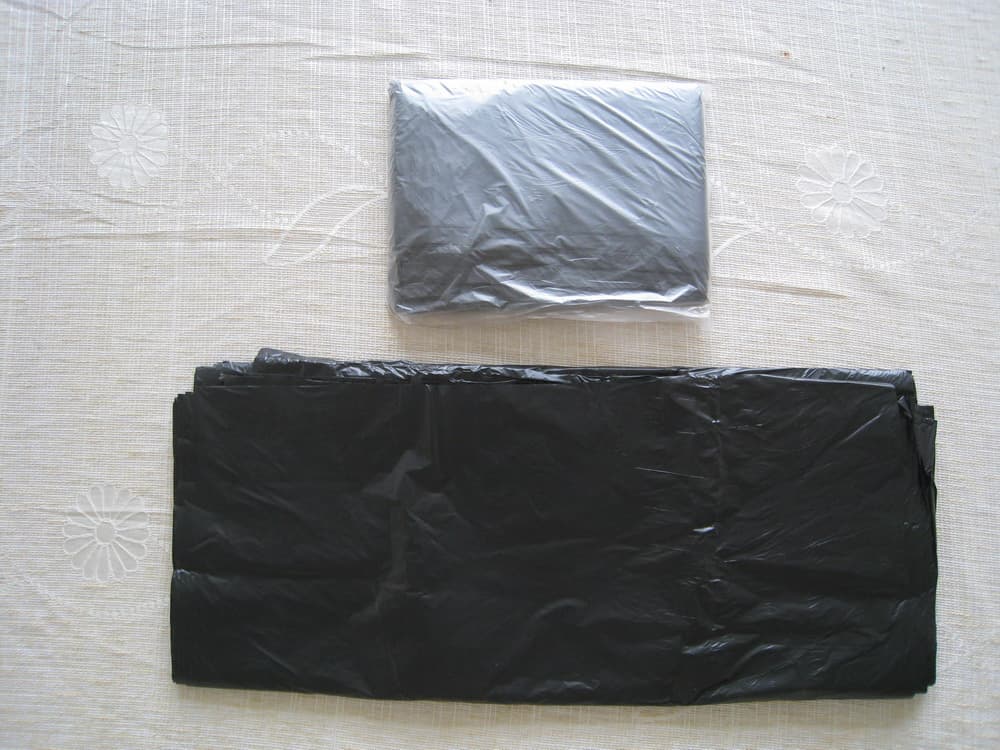 HDPE Black Heavy Duty Plastic rubbish bag